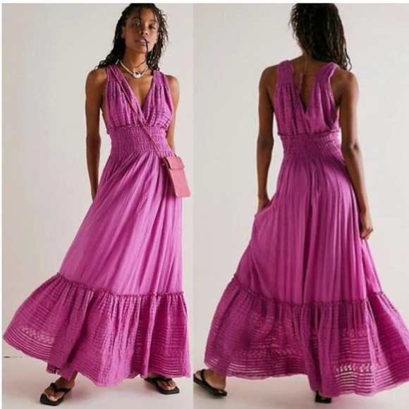 Free People One Alessia Maxi Dress - Picture 5 of 7